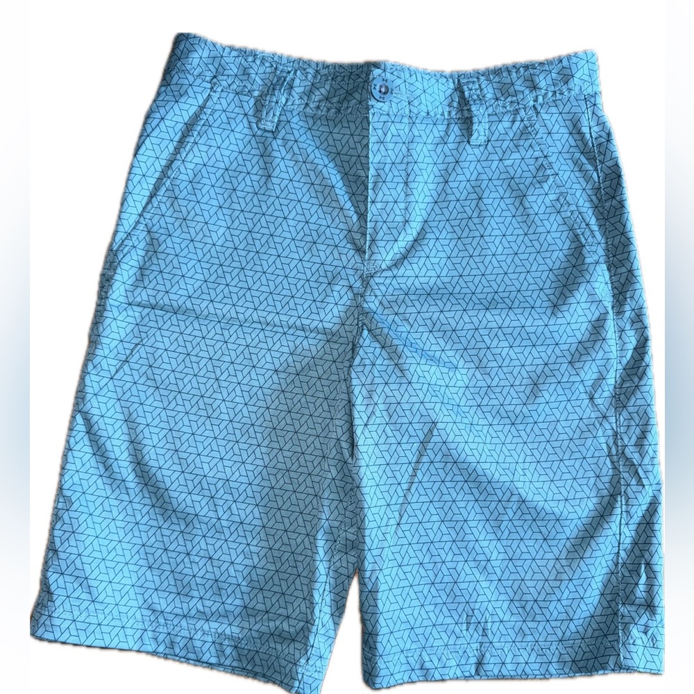 Boys size 16. The brand is Under armour and are in excellent condition.